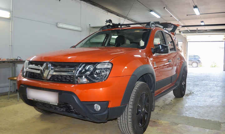 Шумоизоляция нового Renault Duster DAKAR